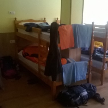 Accommodation en dorm en el Camino de Santiago de Compostela