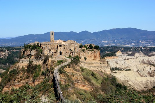 Civita di Bagnoregio, "the dying city"