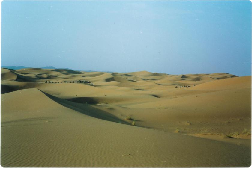 Dune di sabbia a Merzouga