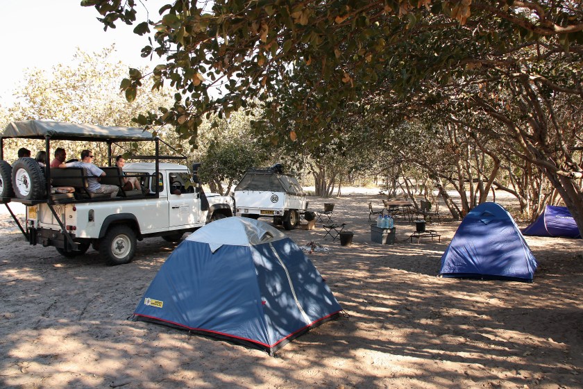 safari camping in botswana