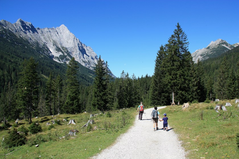 Passeggiate verso Gaistal Alm a Leutash