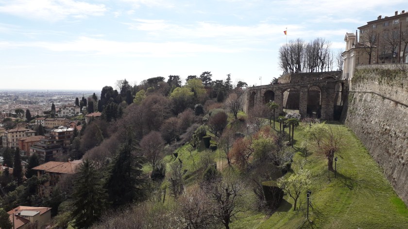 Bergamo Alta i giardini