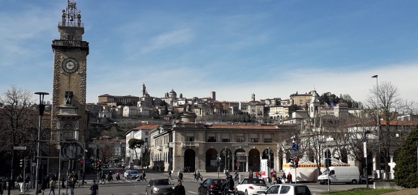 Bergamo skyline di Citta' Alta