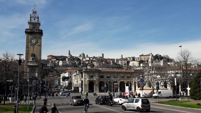 Bergamo skyline di Citta' Alta