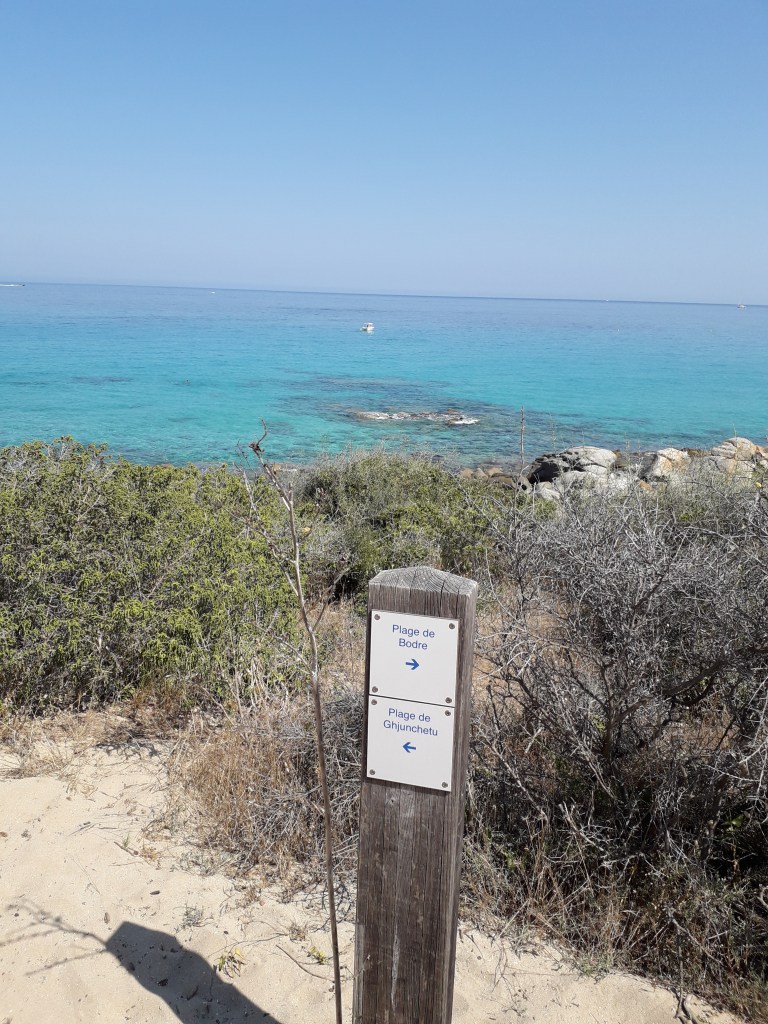sentiero per la spiaggia