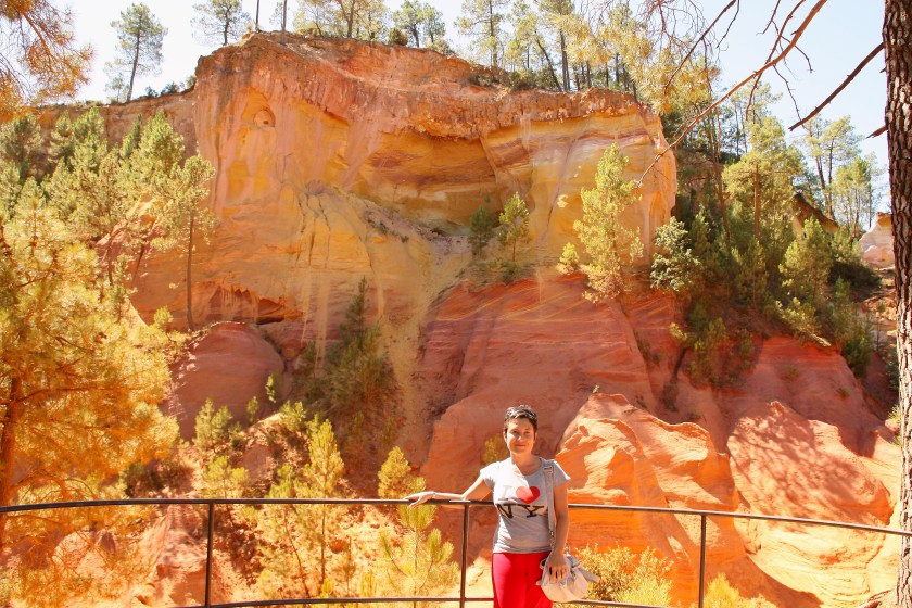 Colori sul sentiero dell'ocra