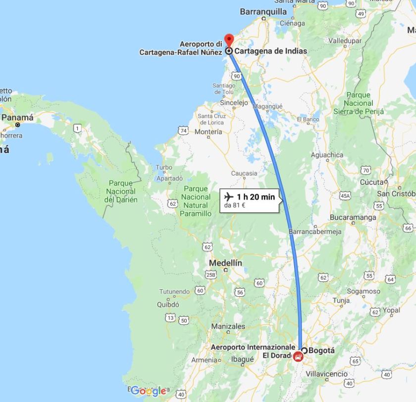 Percorso Cartagena