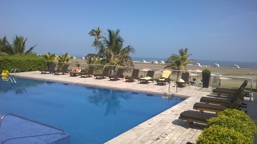Piscina all' Holiday Inn di Cartagena