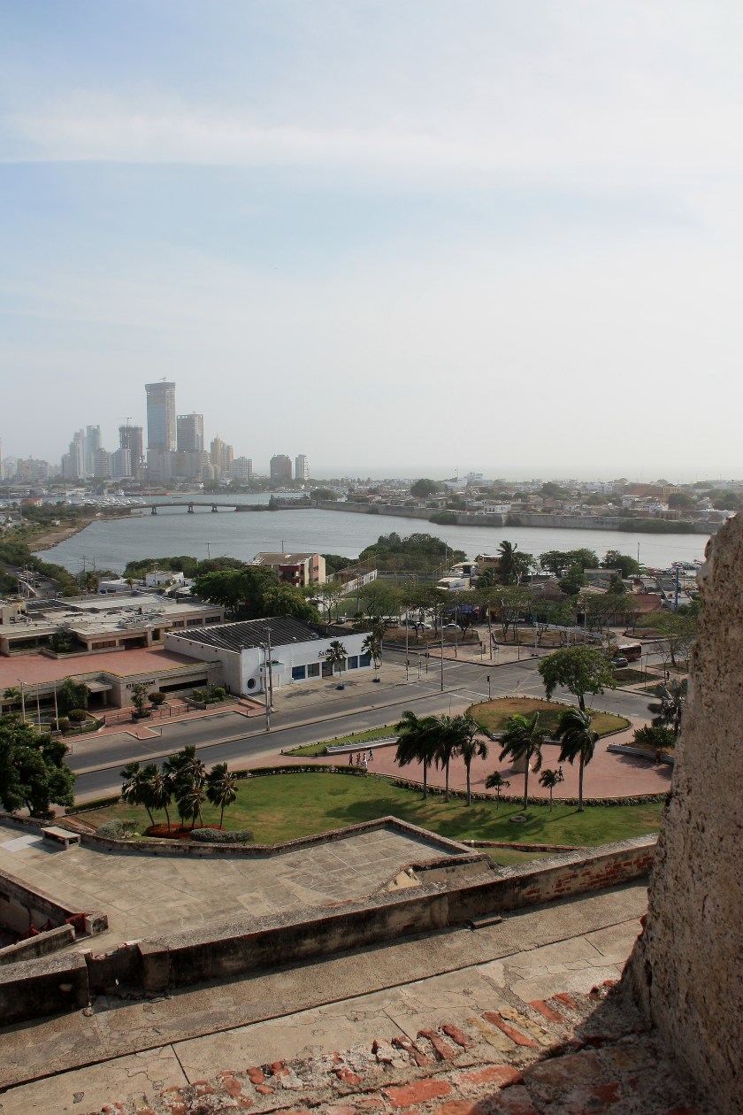 Vista di Cartagena dal Castello