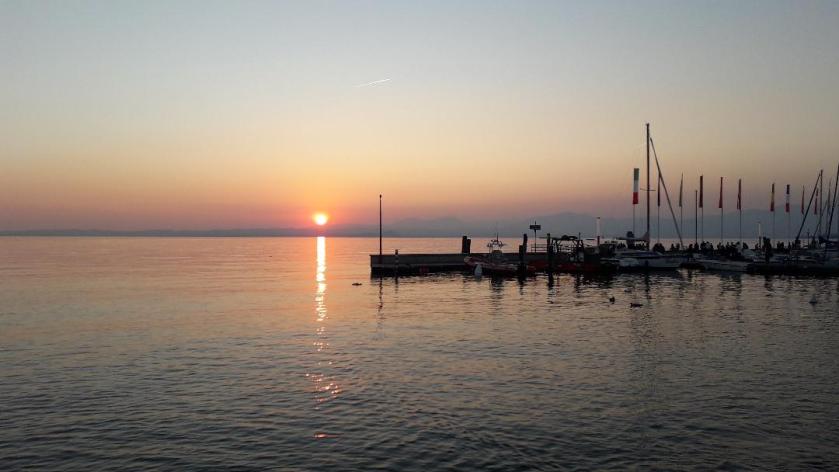 Tramonto a Bardolino