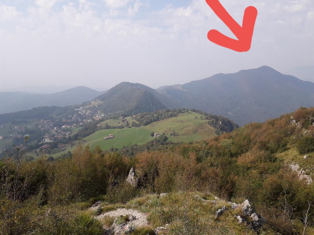 Vista del Canto Alto dalla Filaressa