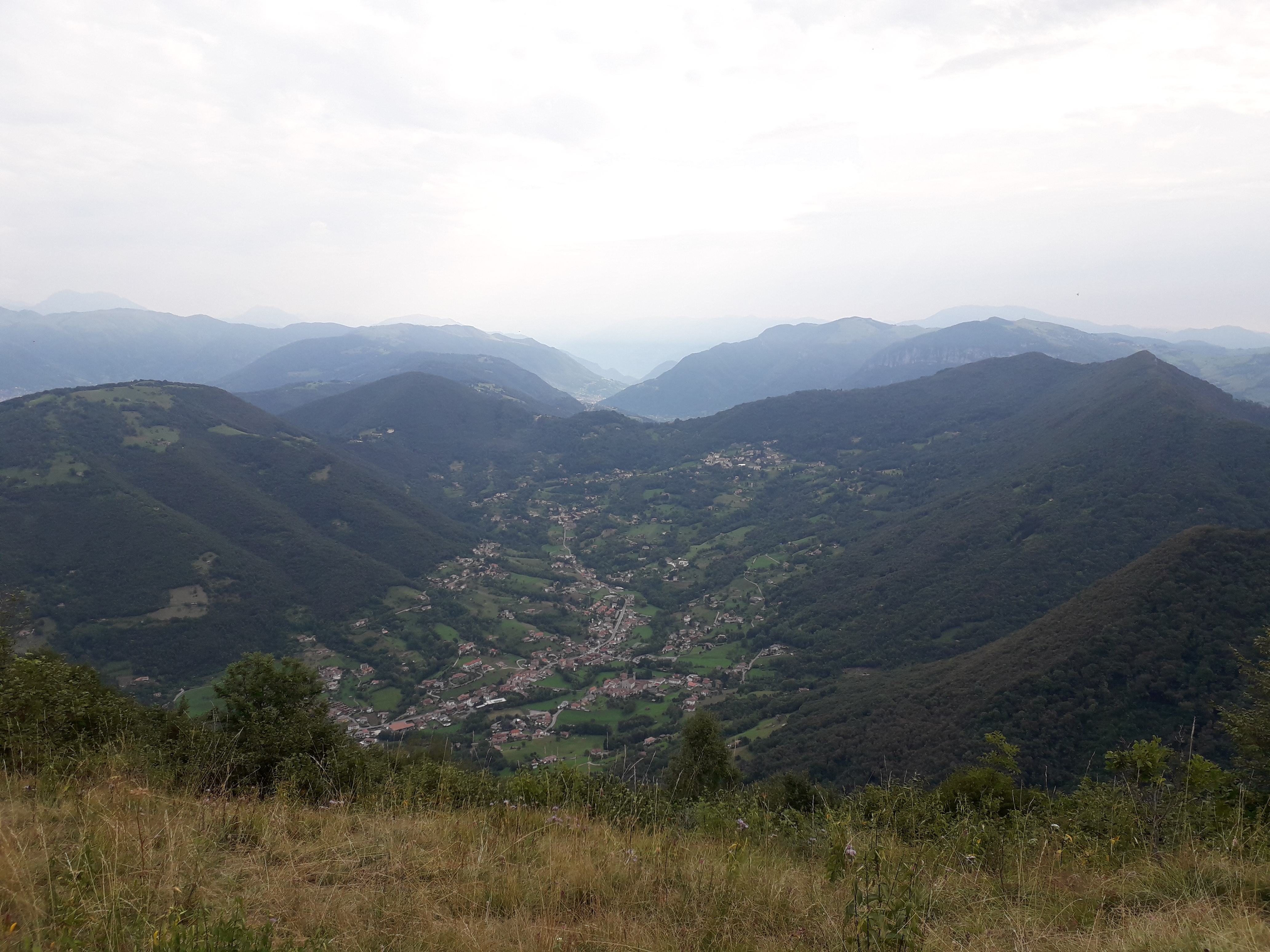 Vista sulla Valle del Lujo