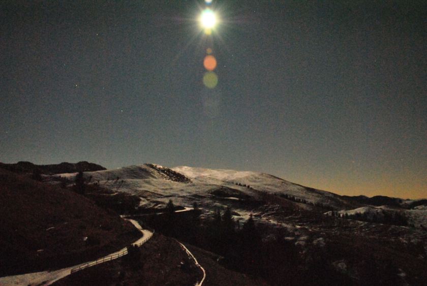 Pista della Montagnina by Night