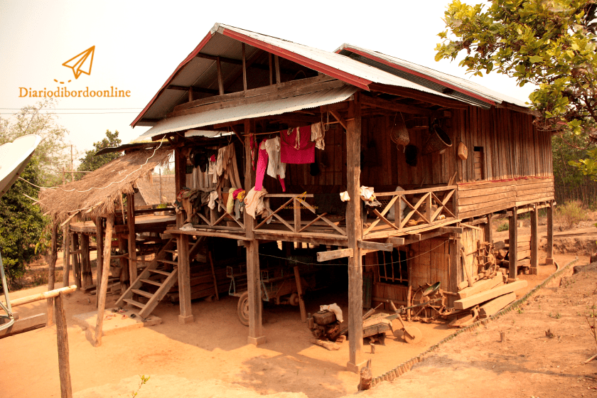 Abitazioni a Muang Sing