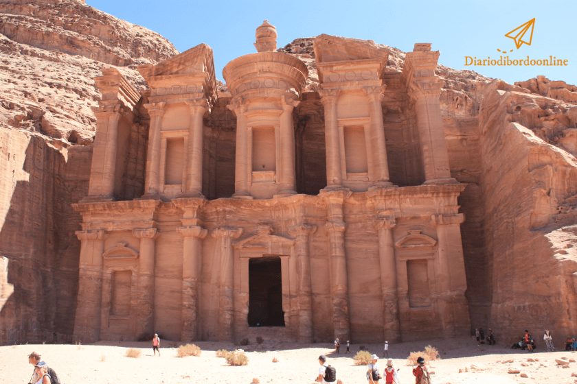 Il monastero a Petra