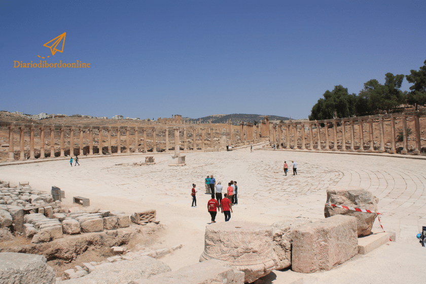Jerash in Giordania