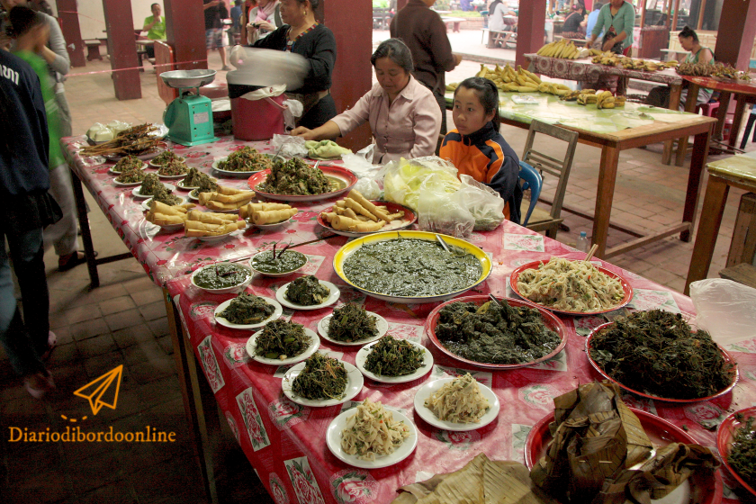 Night market in Laos