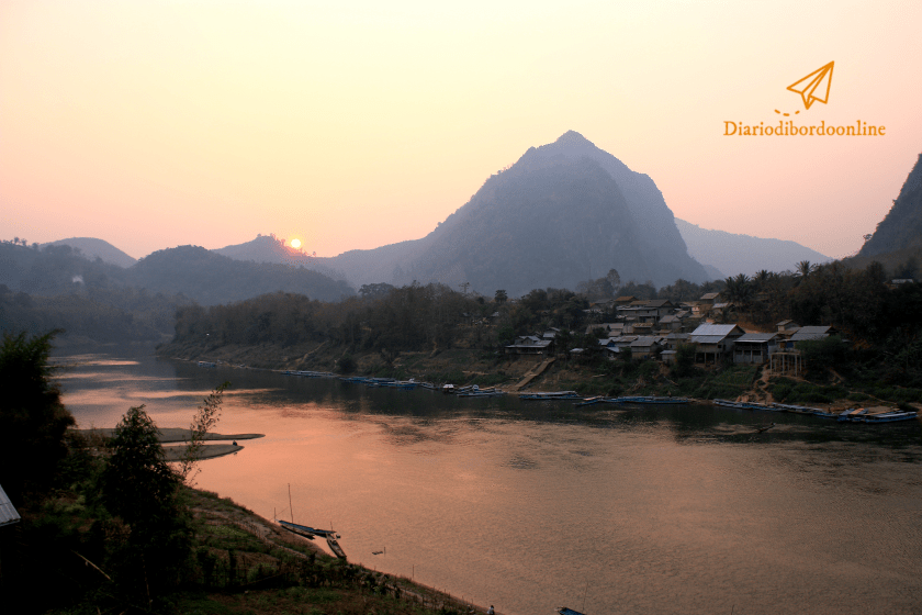 Nong Kiaw lungo il fiume Mekong