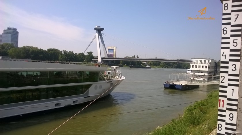 Lungo il Danubio a Bratislava