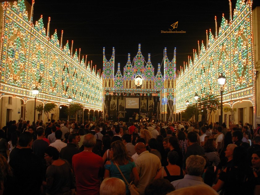 Festa del paese ad Alessano