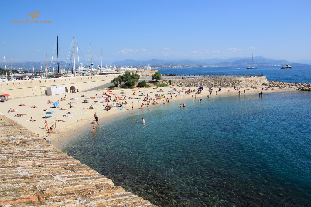 spiaggia ad Antibes