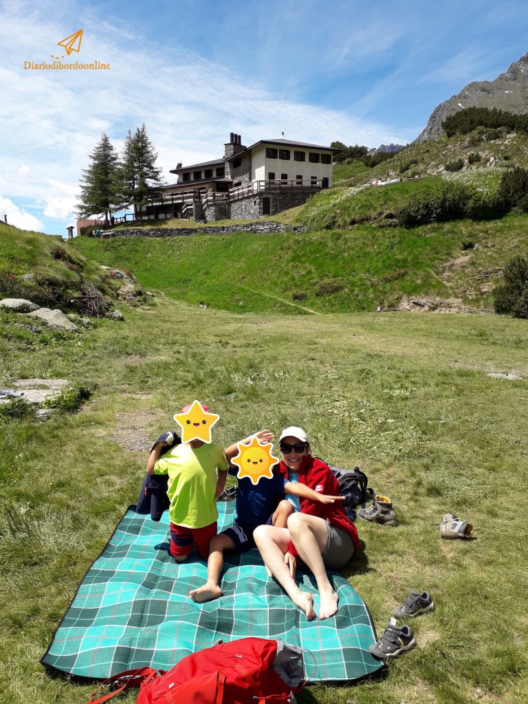 Il prato di fronte al Rifugio Curò